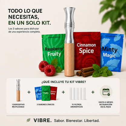 Vibre™ La alternativa natural al hábito.